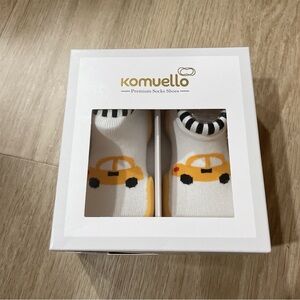 Komuello Toddler Boy Shoes, Premium Materials, Breathable, Washable, Non-Slip, S